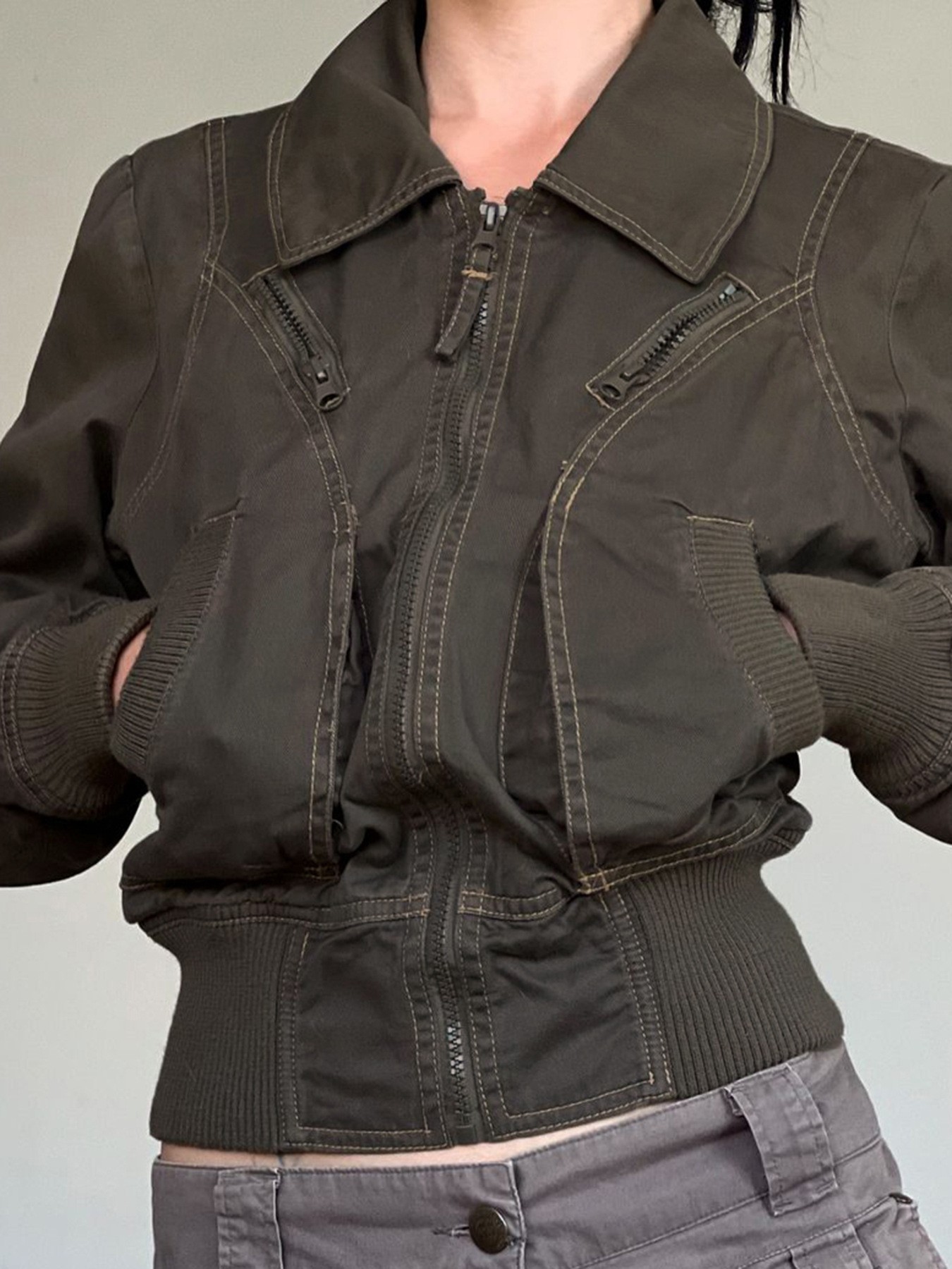 Streetwear Zipper - Summer Men's Clothing Slim Fit Zip