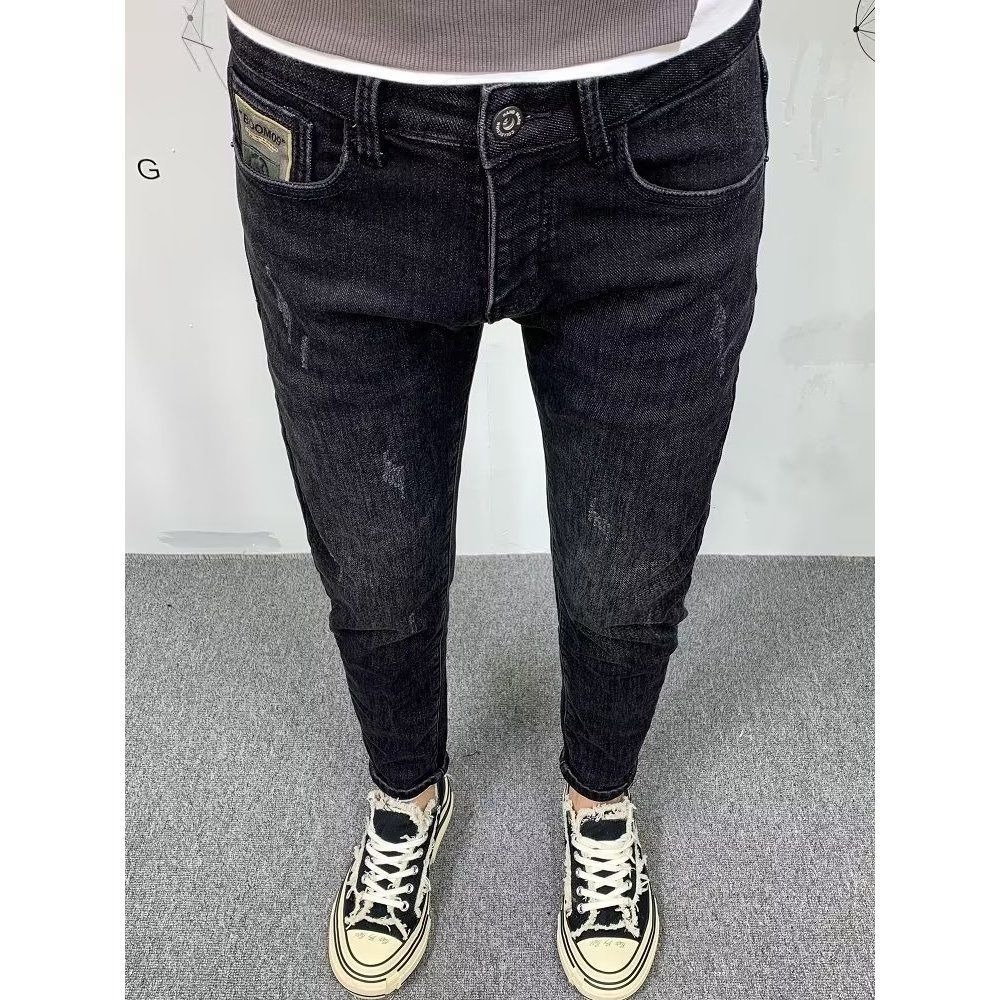 New Fashion Spring Autumn Men' - Streetwear Brand Jeans avaliação e preço
