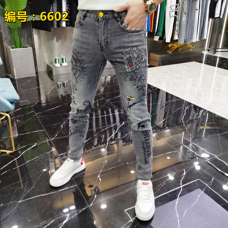 Harajuku Fashion Streetwear Je - Streetwear Brand Jeans avaliação e preço