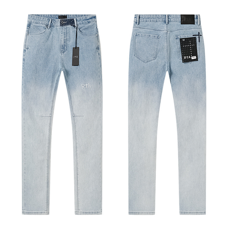 RTA Brand Men's Slim Fit Paint - Streetwear Brand Jeans avaliação e preço