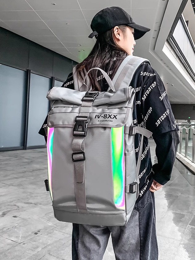 Dibekia Reflective Sports Styl - Streetwear Brand Backpack avaliação e preço