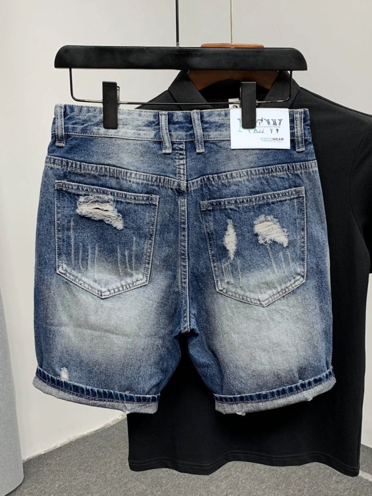 2026 Summer Ripped Straight Me - Streetwear Brand Jeans avaliação e preço
