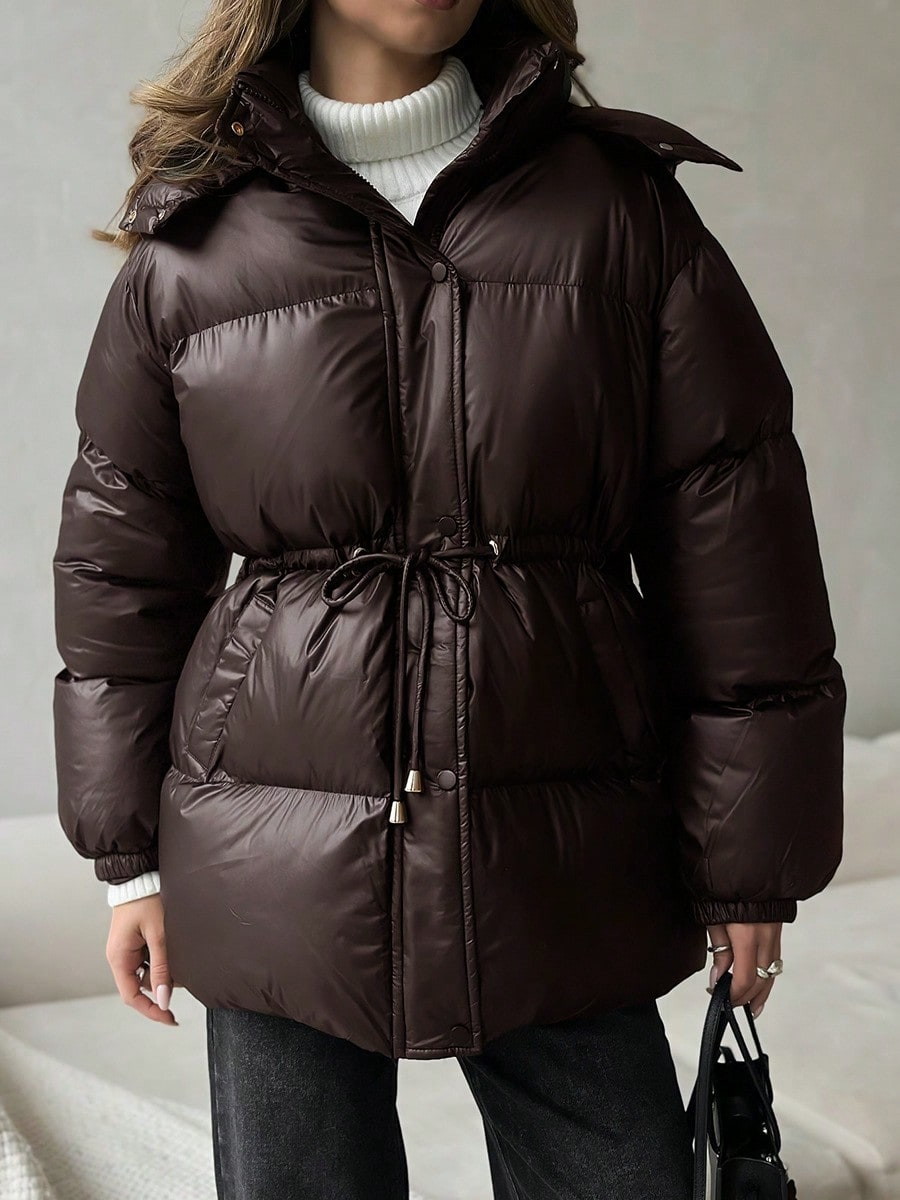 Women's Winter down jacket pad - Streetwear Brands 2026 avaliação e preço
