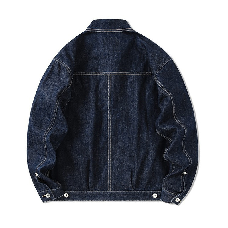 Tide Brand Dark Blue Denim Jac - Streetwear Brand Jeans avaliação e preço