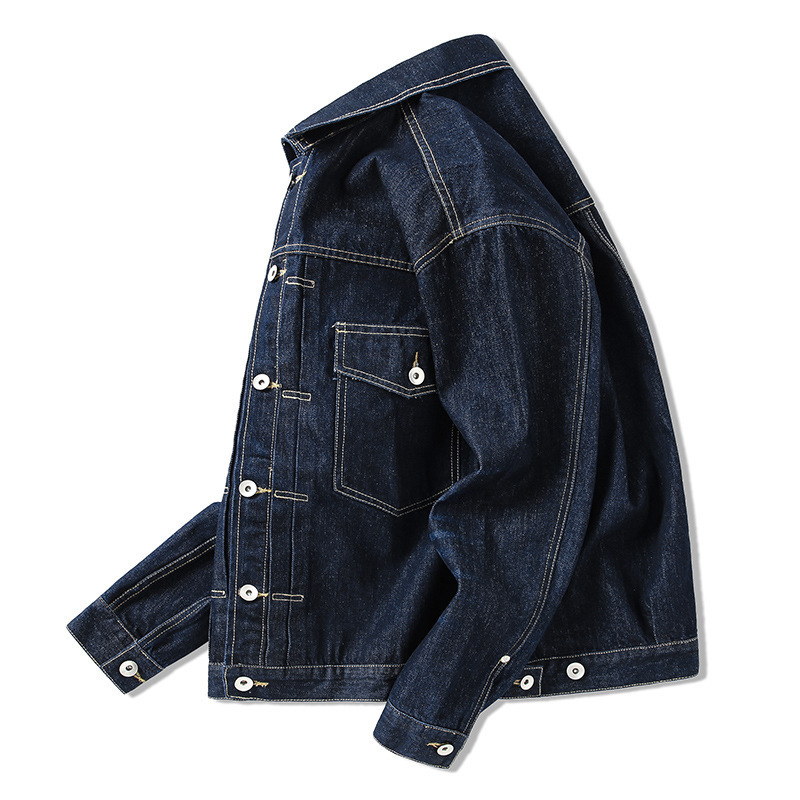 Tide Brand Dark Blue Denim Jac - Streetwear Brand Jeans avaliação e preço