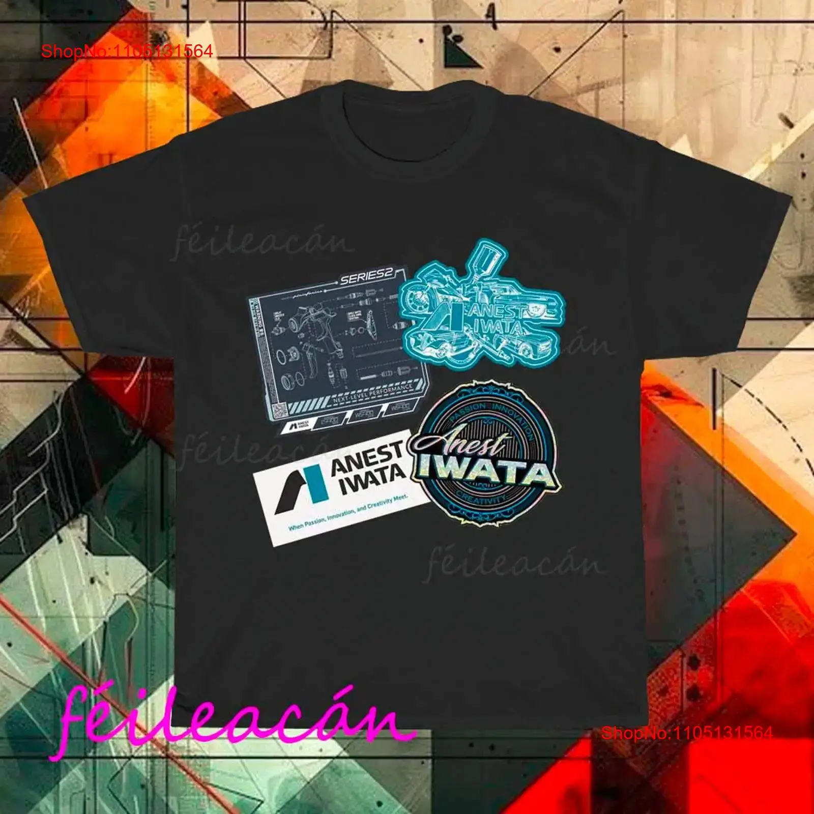Brand New ANES IWATA Logo Amer - Streetwear Brand Logo Design avaliação e preço