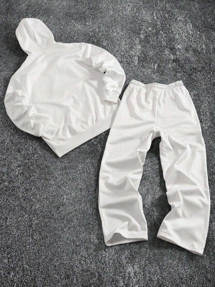 Mens White Zip Up Hoodie With  - Streetwear Zipper avaliação e preço