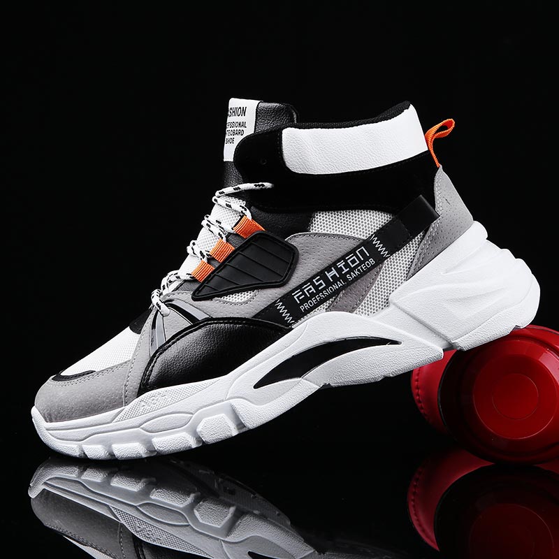 Hightop Summer Men's Sport Sho - Streetwear Brand Jeans avaliação e preço