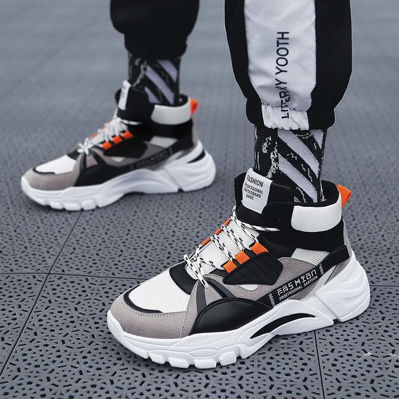 Hightop Summer Men's Sport Sho - Streetwear Brand Jeans avaliação e preço
