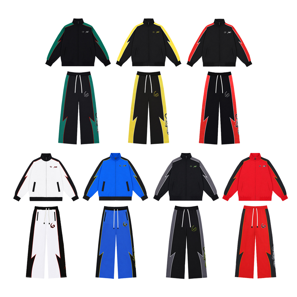 Y2k Streetwear Men's Sets Two  - Streetwear Zipper avaliação e preço