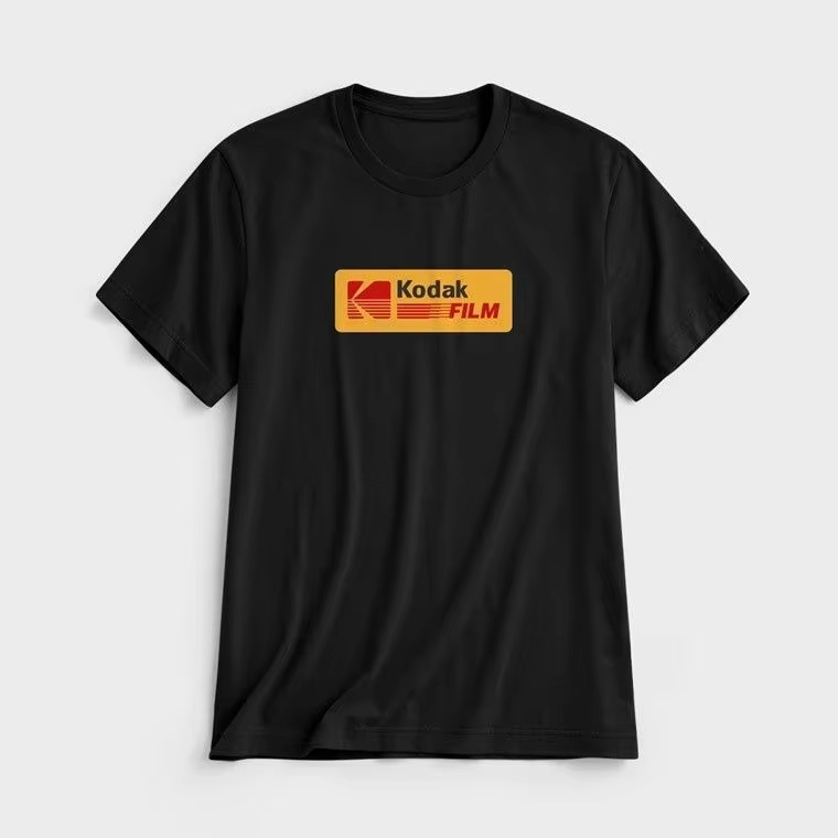 Kodak Retro Logo Men's T-Shirt - Streetwear Brand Photography avaliação e preço