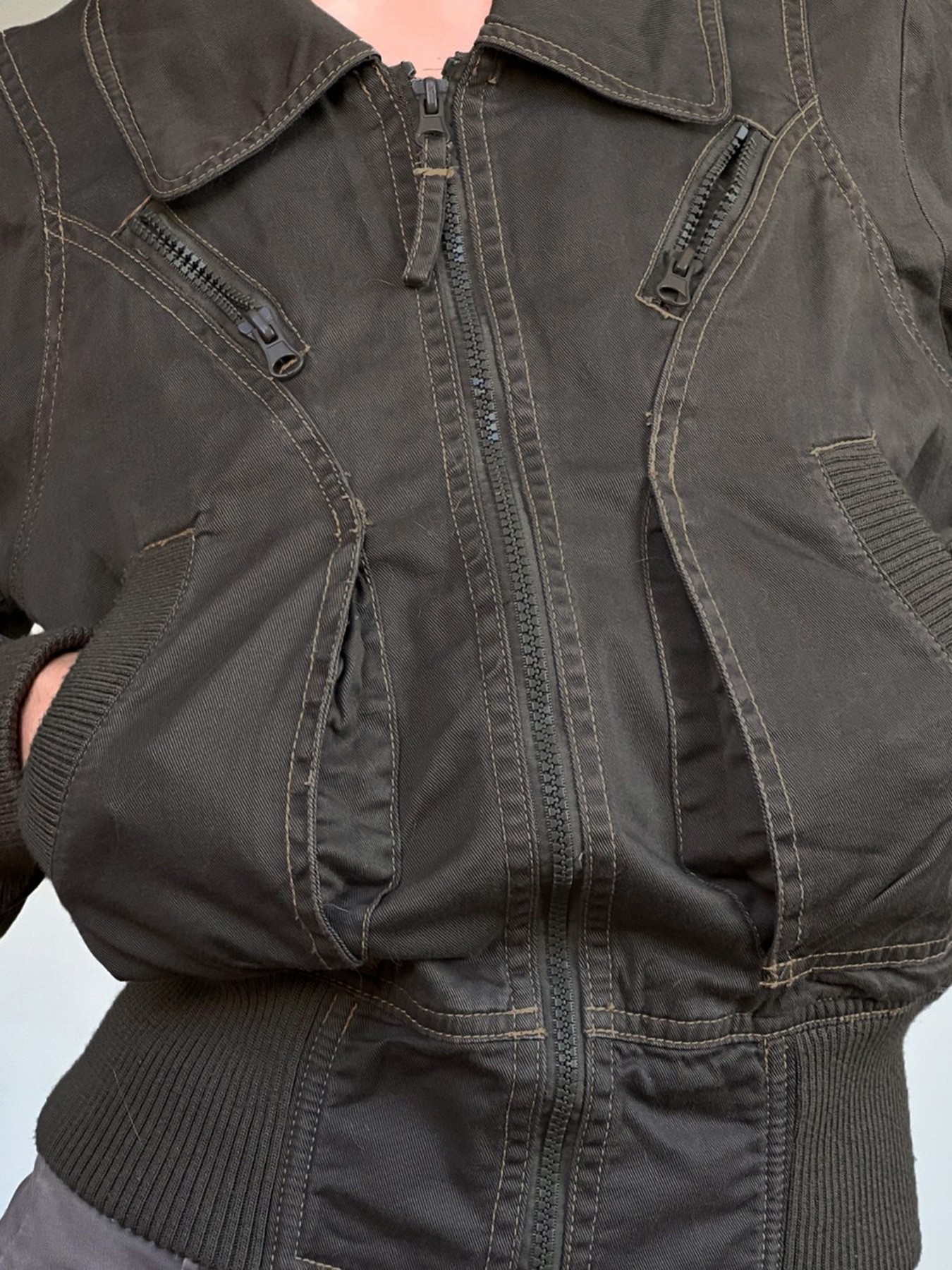 Summer Men's Clothing Slim Fit - Streetwear Zipper avaliação e preço