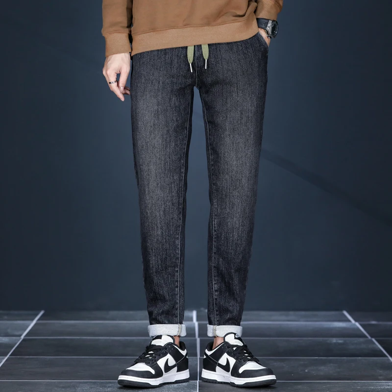 Brand Men's New Autumn Jeans B - Streetwear Brand Jeans avaliação e preço