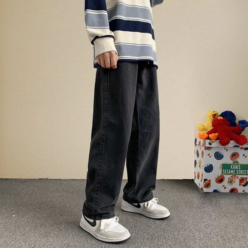 New Streetwear Baggy Jeans Men - Streetwear Brand Jeans avaliação e preço
