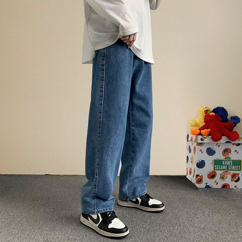 New Streetwear Baggy Jeans Men - Streetwear Brand Jeans avaliação e preço