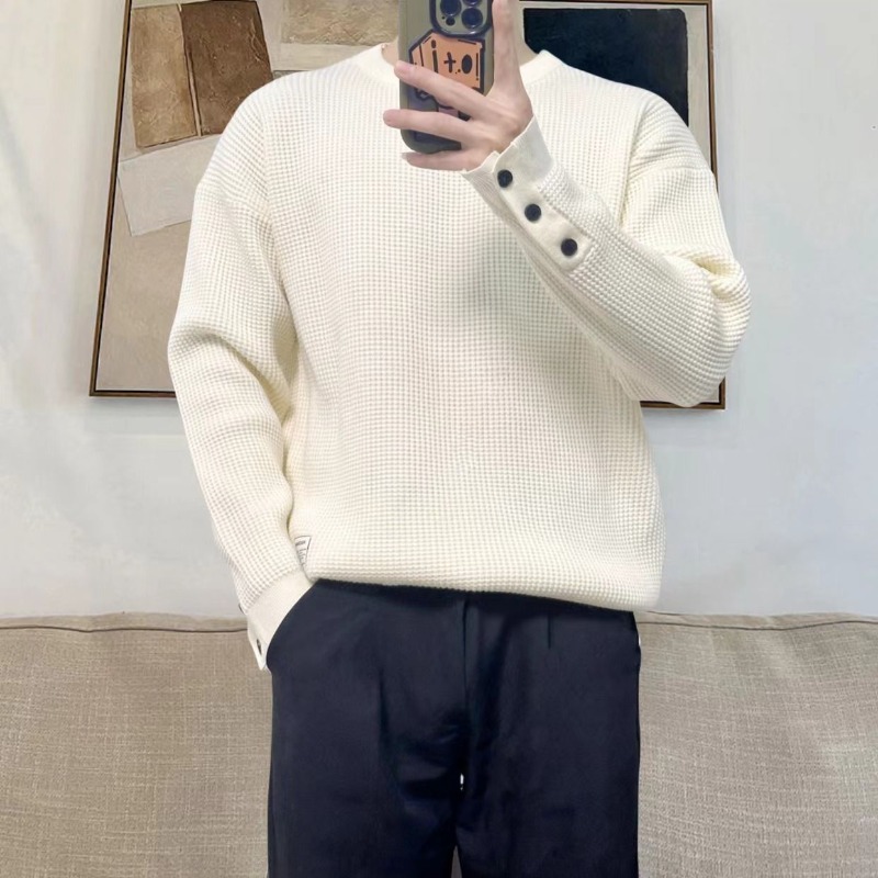 Solid Crewneck Spring Autumn M - Streetwear Brand Logo Design avaliação e preço